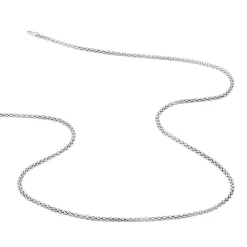 Collier Nahila Argent Blanc