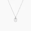 Collier Naly Argent Blanc Oxyde De Zirconium|Marc Orian Best