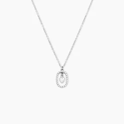 Collier Naly Argent Blanc Oxyde De Zirconium|Marc Orian Best