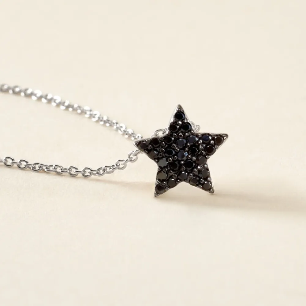 Collier Nasima Argent Blanc Spinelle|Marc Orian Outlet