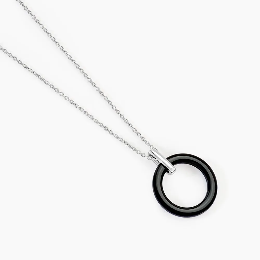 Collier Natacha Cera Argent Blanc Céramique Et Oxyde De Zirconium|Marc Orian Sale