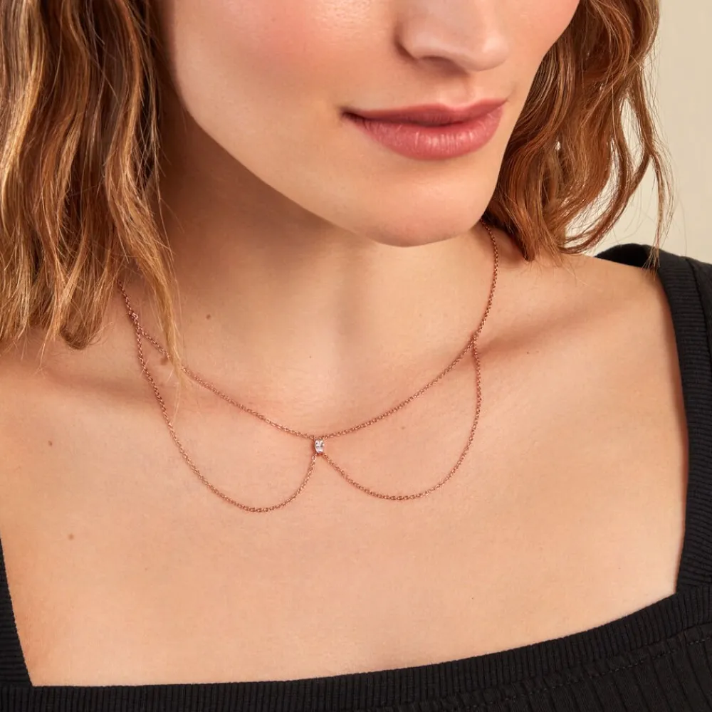 Collier Navette De Zirconium|Marc Orian Clearance