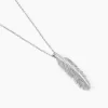 Collier Navyla Argent Blanc Oxyde De Zirconium|Marc Orian Sale