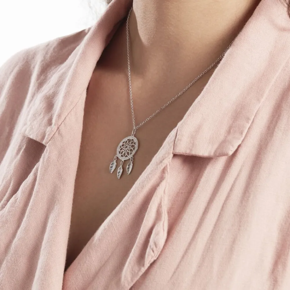 Collier Nemetona Argent Oxyde|Marc Orian Sale