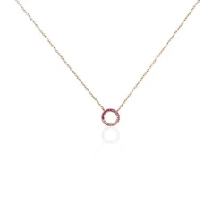 Collier Neptunus Argent Rose Oxyde De Zirconium|Marc Orian Sale