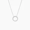 Collier Nevada Argent Blanc Oxyde De Zirconium|Marc Orian New