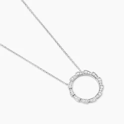 Collier Nevada Argent Blanc Oxyde De Zirconium|Marc Orian New
