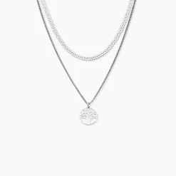 Collier Nia Argent Blanc|Marc Orian Outlet