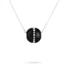 Collier Nina Cera Argent Blanc Strass Et Céramique|Marc Orian Outlet