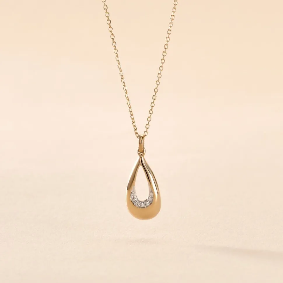 Collier Nirmala Or Jaune Diamant
