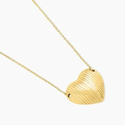 Collier Nolene Acier Jaune|Marc Orian Outlet