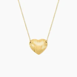 Collier Nolene Acier Jaune|Marc Orian Outlet