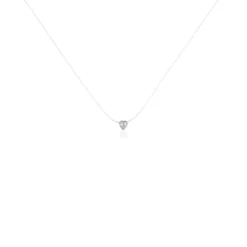 Collier Nylon Argent Blanc Oxyde