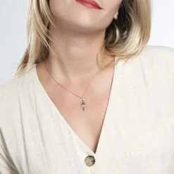 Collier Odelyne Argent Rose|Marc Orian Clearance