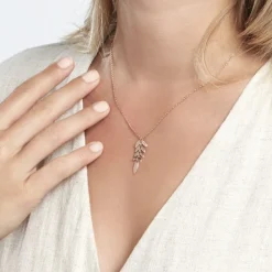 Collier Odelyne Argent Rose|Marc Orian Clearance