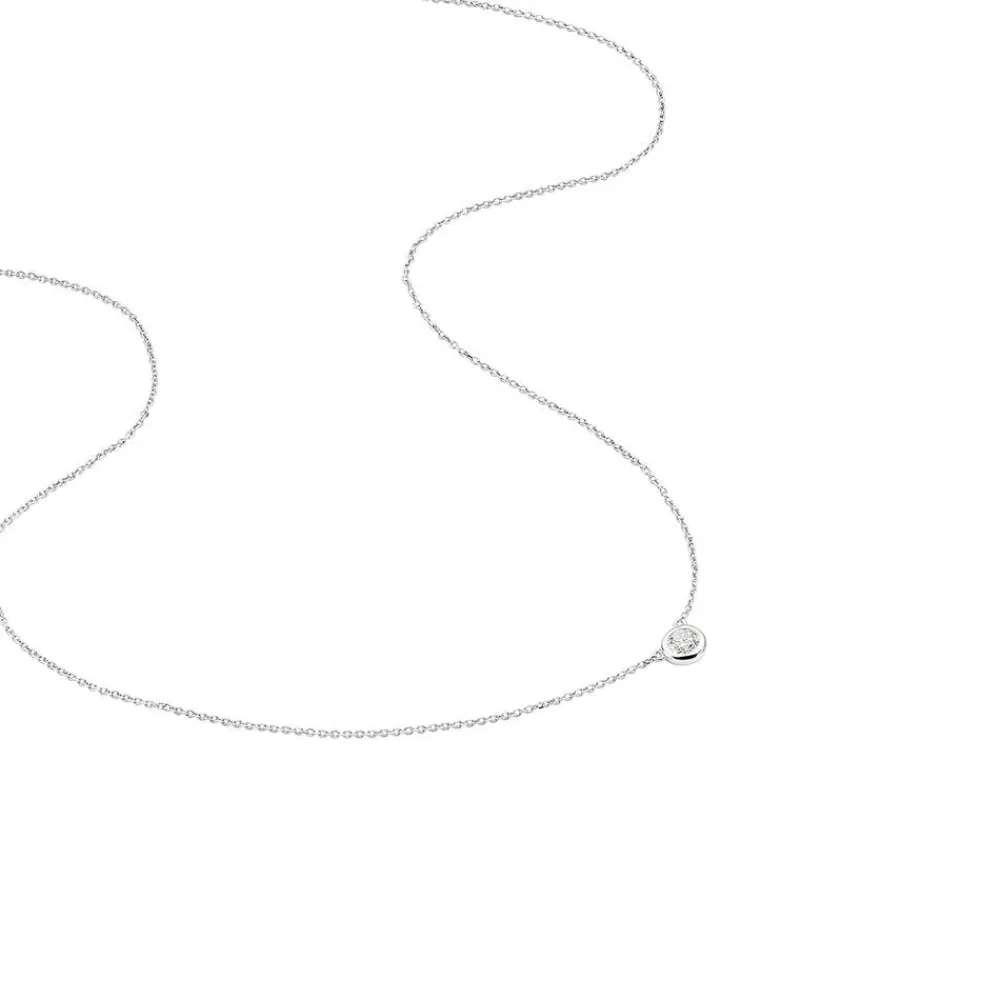Collier Ofelia Or Blanc Diamant|Marc Orian Discount