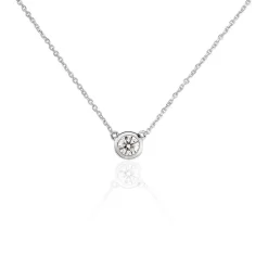 Collier Ofelia Or Blanc Diamant|Marc Orian Discount