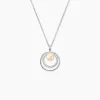 Collier Oksana Argent Blanc Perle De Culture