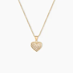 Collier Ophrys Plaqué Or Oxydes De Zirconium|Marc Orian Discount