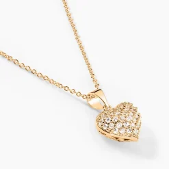 Collier Ophrys Plaqué Or Oxydes De Zirconium|Marc Orian Discount