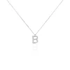 Collier Oran Or Blanc Diamant|Marc Orian Outlet