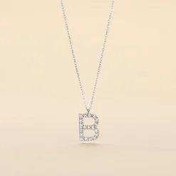 Collier Oran Or Blanc Diamant|Marc Orian Outlet
