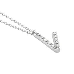 Collier Oran Or Blanc Diamant|Marc Orian Clearance