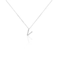 Collier Oran Or Blanc Diamant|Marc Orian Clearance