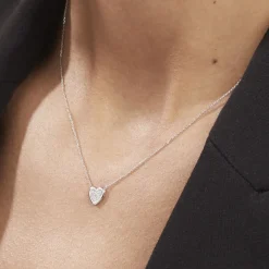 Collier Or Blanc Abidan Diamants|Marc Orian Clearance