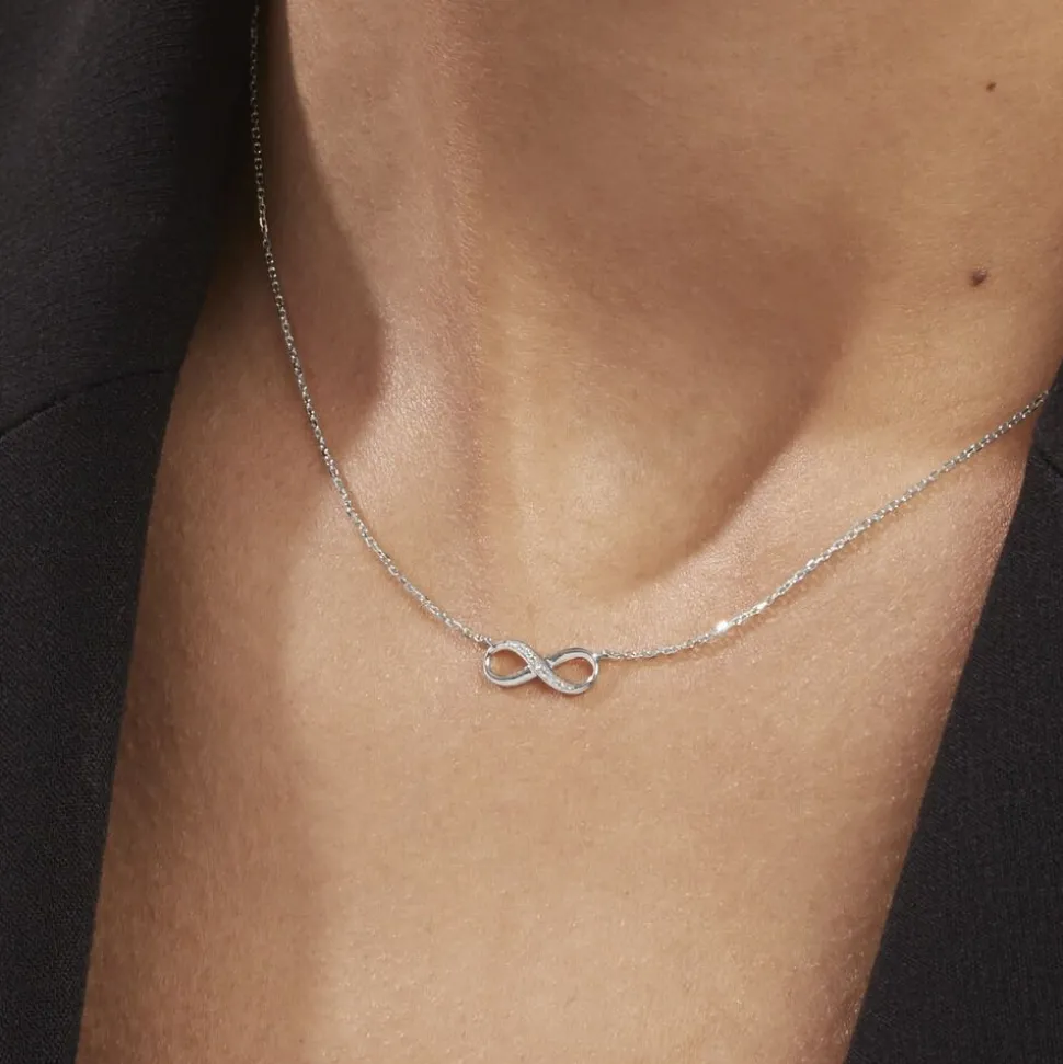 Collier Or Blanc Adrasteia Diamants
