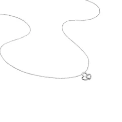 Collier Or Blanc Diamant