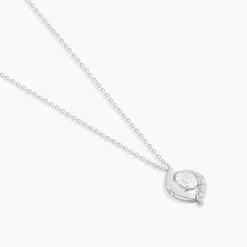 Collier Or Blanc Lydia Oxydes De Zirconium|Marc Orian New
