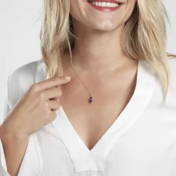 Collier Or Blanc Raquel Améthyste|Marc Orian Sale