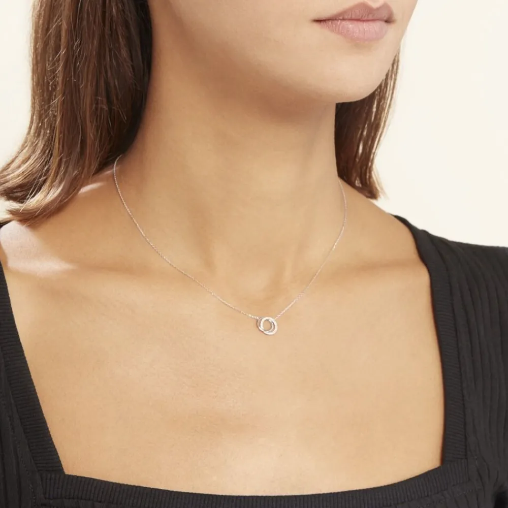 Collier Or Blanc Tresha Diamants|Marc Orian Discount