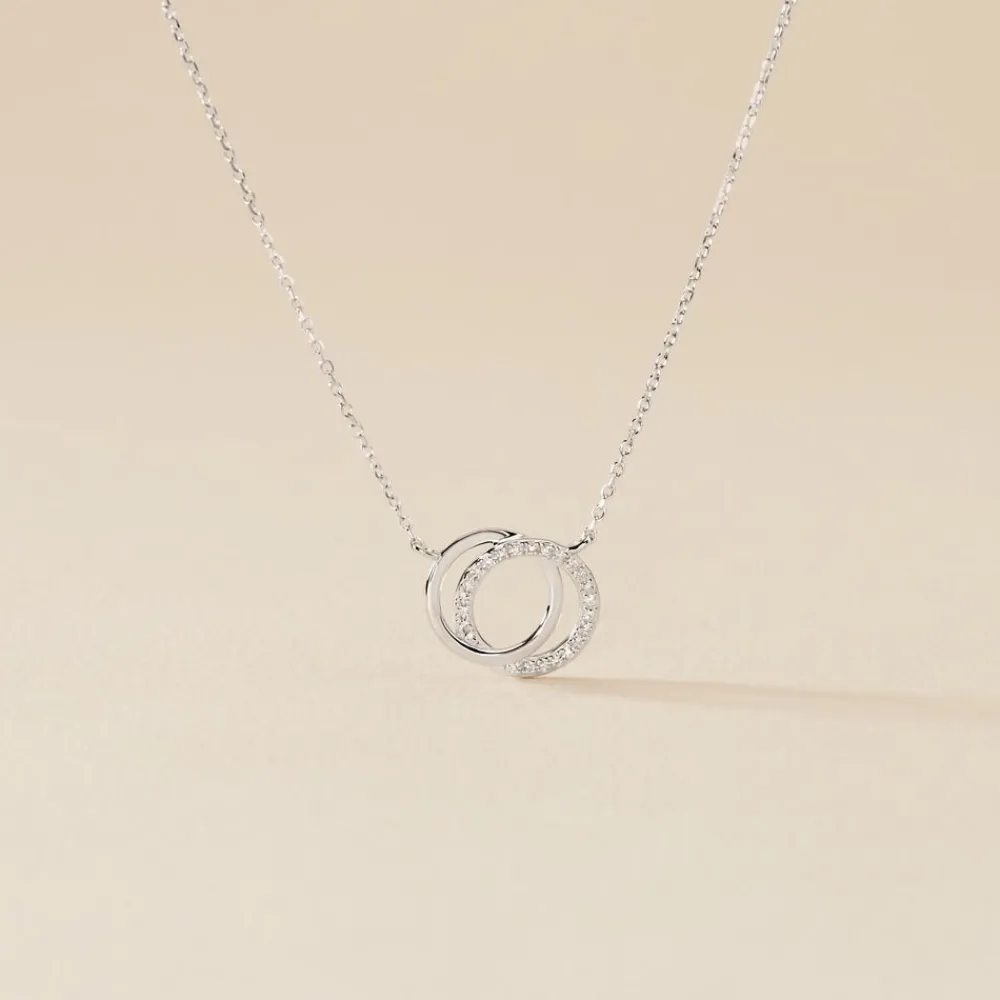Collier Or Blanc Tresha Diamants|Marc Orian Discount