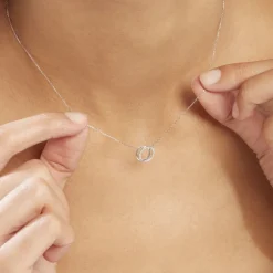 Collier Or Blanc Tresha Diamants|Marc Orian Discount