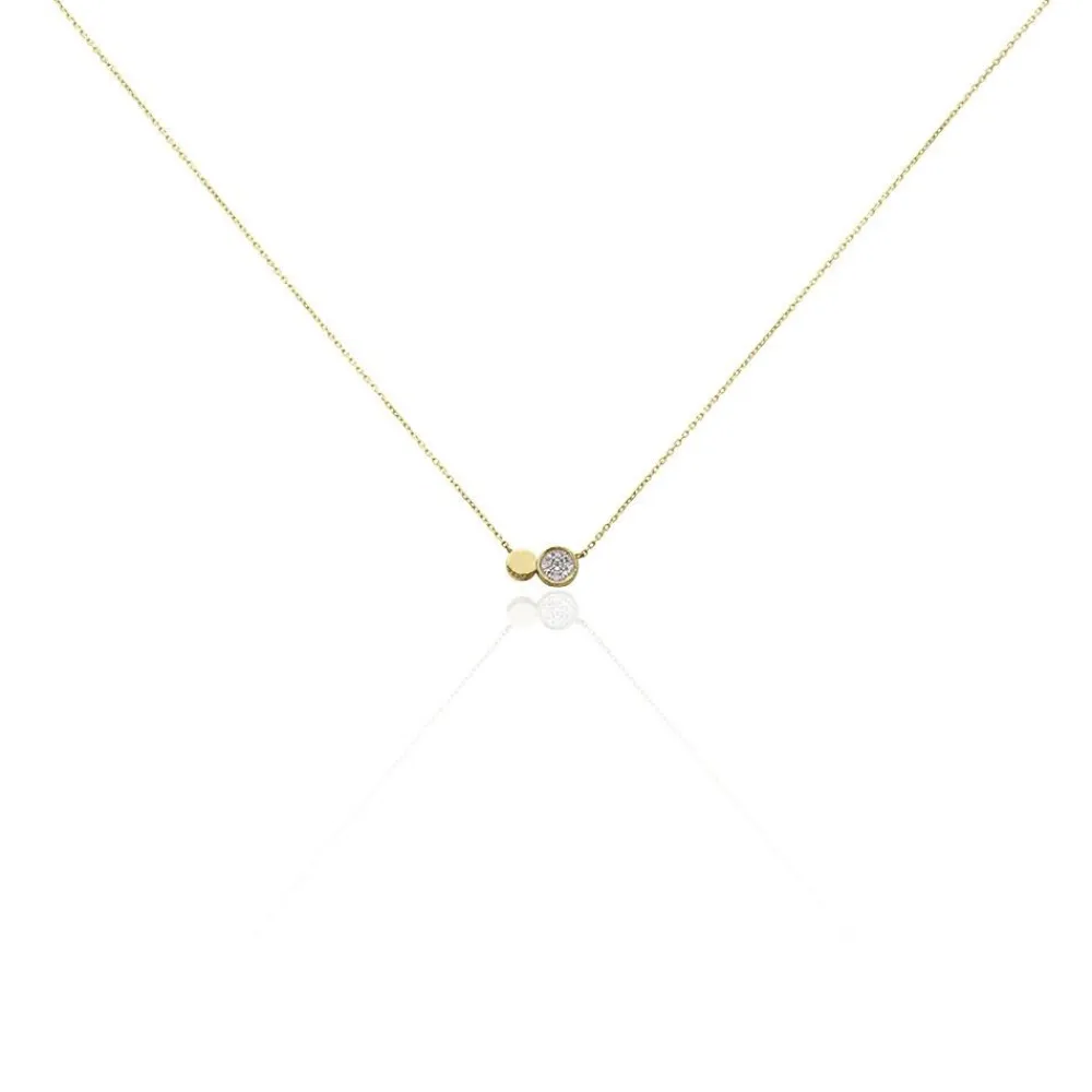 Collier Or Jaune Abijah Diamants|Marc Orian Best