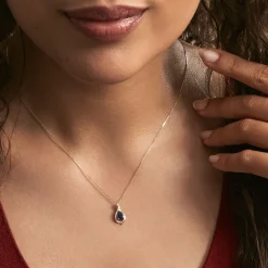 Collier Or Jaune Angelika Saphir|Marc Orian Sale
