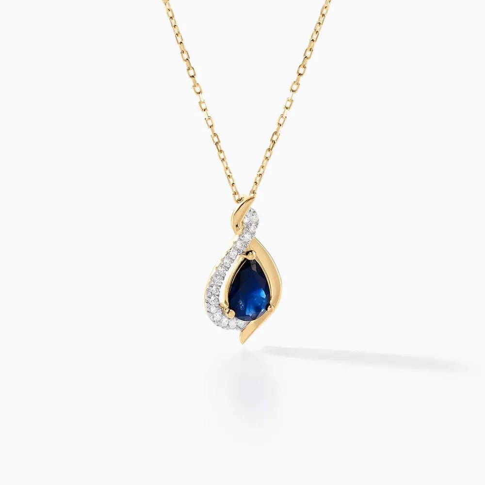 Collier Or Jaune Angelika Saphir|Marc Orian Sale
