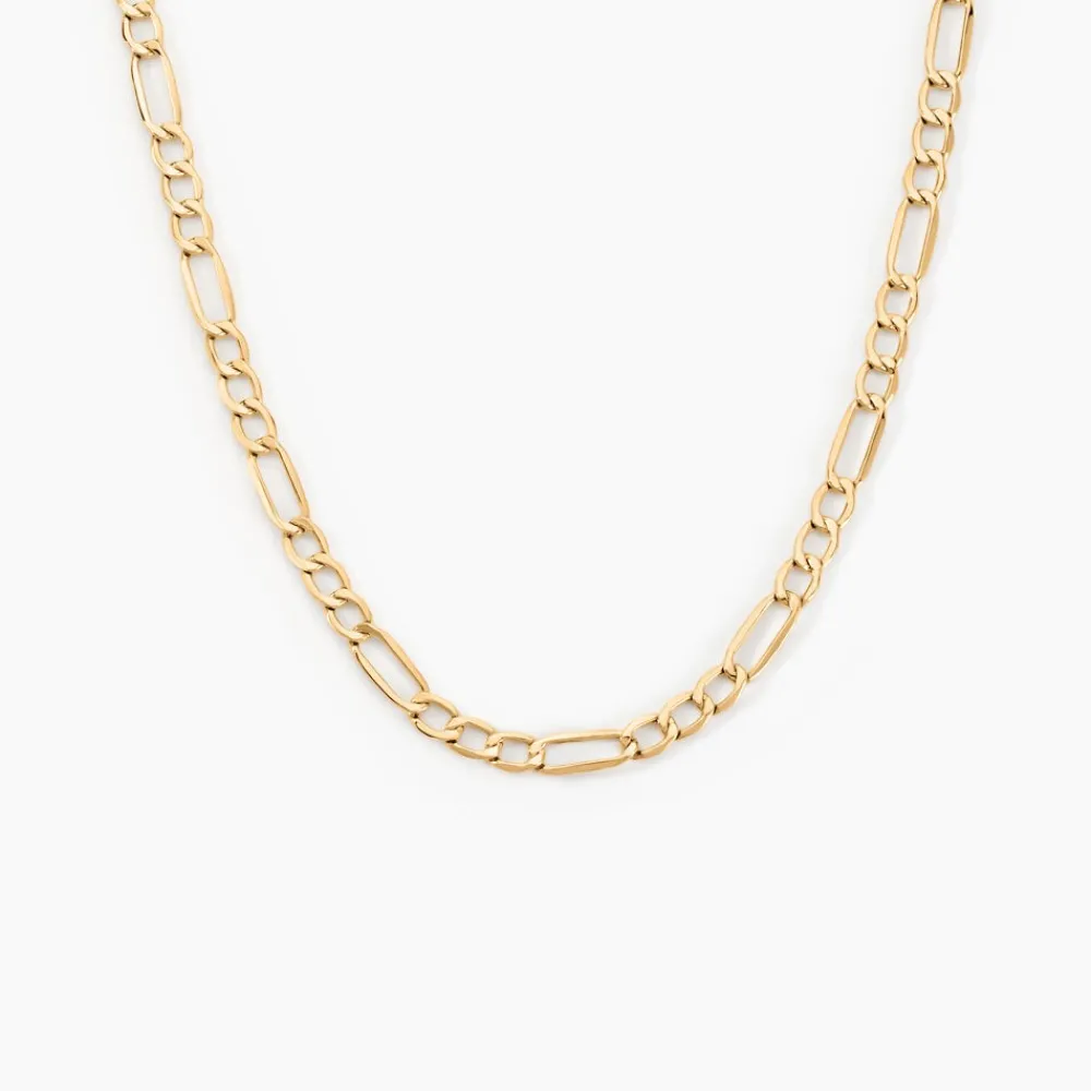 Collier Or Jaune Cameo Maille Alternée 1/3|Marc Orian New