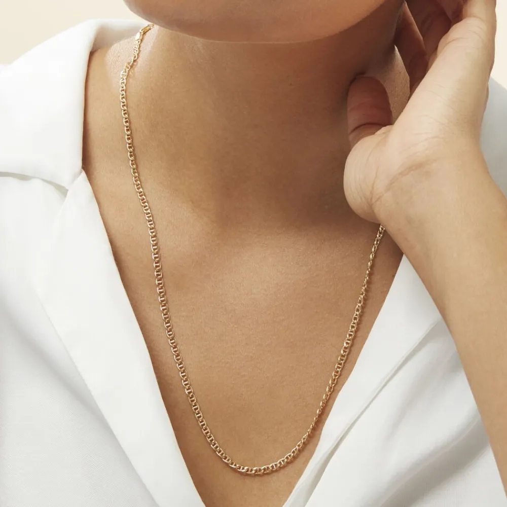Collier Capucin Maille Marine|Marc Orian Clearance
