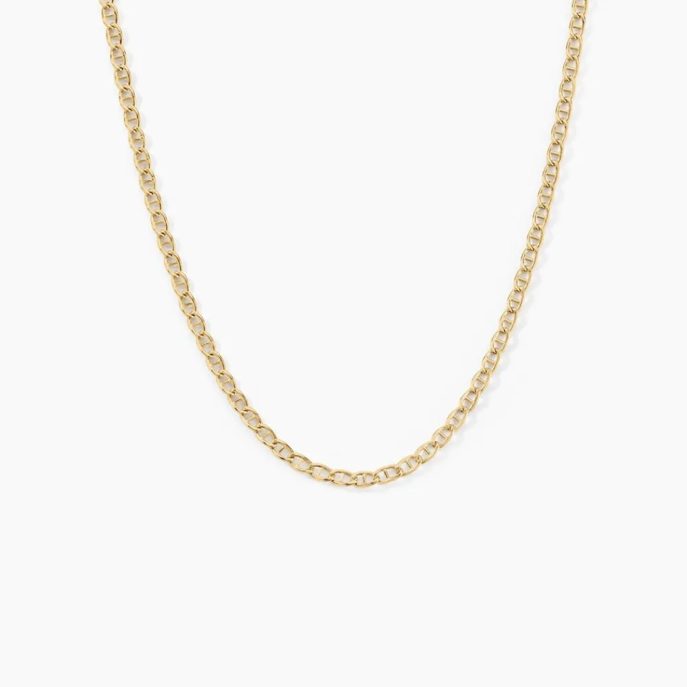 Collier Or Jaune Capucin Maille Marine|Marc Orian Online