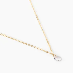 Collier Or Jaune Emilee Oxyde De Zirconium|Marc Orian