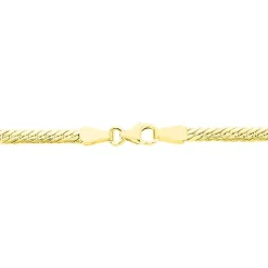 Collier Or Jaune Izel Maille Anglaise