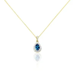 Collier Or Jaune Leroy Topaze