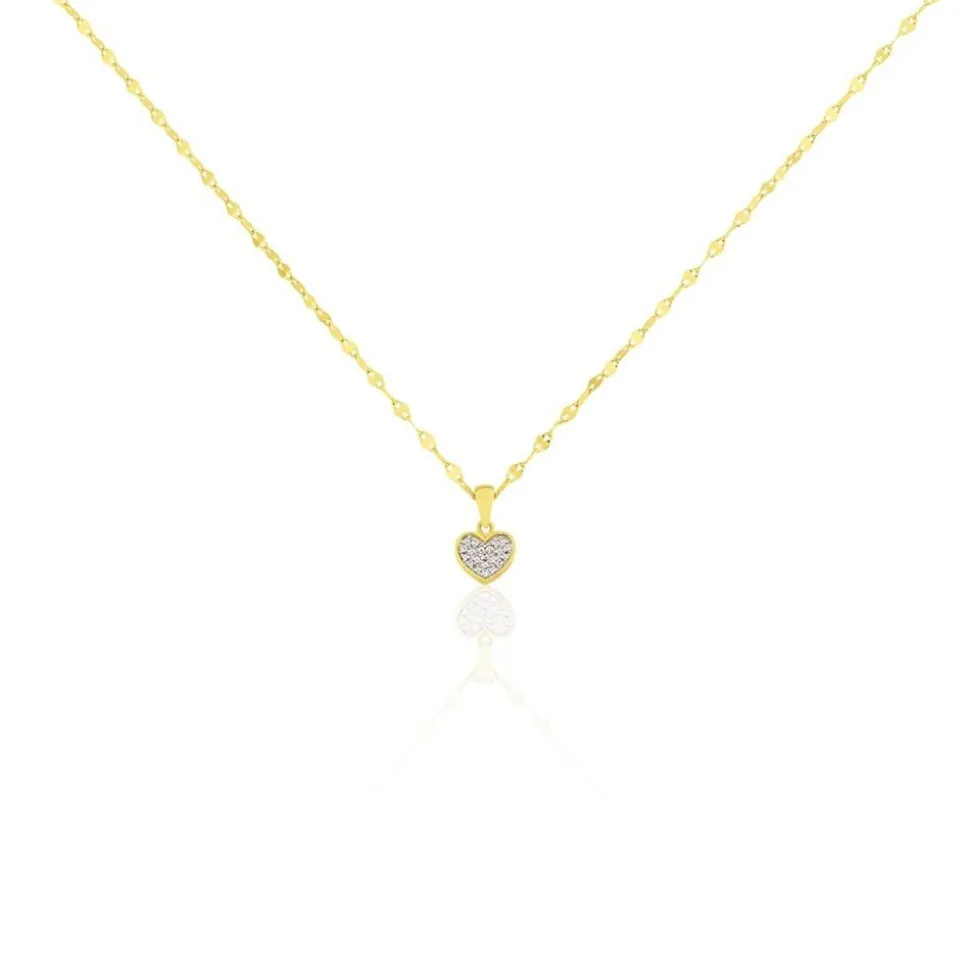 Collier Or Jaune Luminatane Diamant