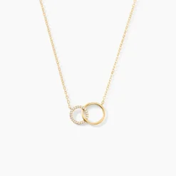 Collier Or Jaune Nesrine Oxydes
