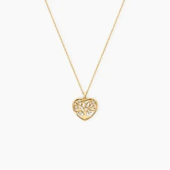 Collier Or Jaune Shantelle Oxyde De Zirconium