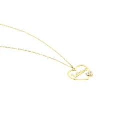 Collier Or Jaune Veridiane Oxyde