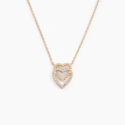 Collier Ottavia Argent Rose Oxyde De Zirconium